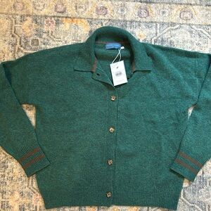 Beaufort & Blake collared wool cardigan
